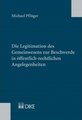 Die Legitimation des Gemeinwesens zur Beschwerde in ffentlich-rechtlichen Angelegenheiten