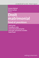 Droit matrimonial