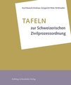 Tafeln zur Schweizerischen Zivilprozessordnung