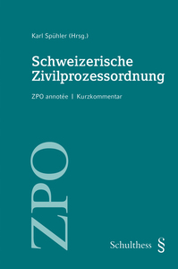 Schweizerische Zivilprozessordnung