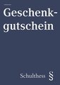 Schulthess Geschenk-Gutschein im Wert von CHF 10.00