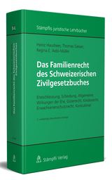 Das Familienrecht des Schweizerischen Zivilgesetzbuches