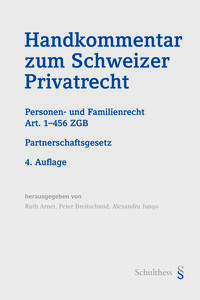 Handkommentar zum Schweizer Privatrecht Band 1