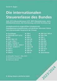 Die internationalen Steuererlasse des Bundes 2024/2025