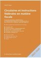 Circulaires et instructions fdrales en matire fiscale 2023/2024