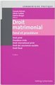 Commentaire pratique Droit matrimonial