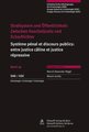 Strafsystem und ffentlichkeit: Zwischen Kuscheljustiz und Scharfrichter / Systme pnal et discours publics: entre justice cline et justice rpressive