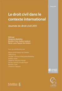 Le droit civil dans le contexte international