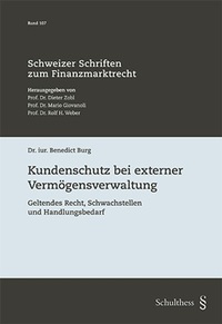 Kundenschutz bei externer Vermgensverwaltung