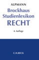 Brockhaus Studienlexikon Recht. Kombination Buch + CD-ROM