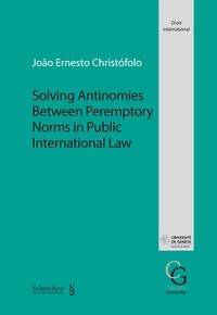 Solving antinomies between peremptory norms in public international law