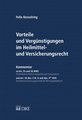 Vorteile und Vergnstigungen im Heilmittel- und Versicherungsrecht