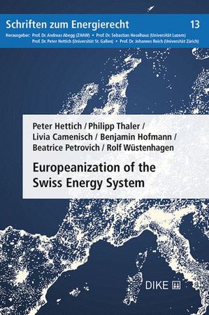 Europeanization of the Swiss Energy System Hettich Peter Thaler