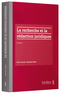 La recherche et la rdaction juridiques (PrintPlu)