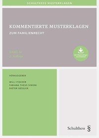 Kommentierte Musterklagen zum Familienrecht