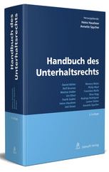 Handbuch des Unterhaltsrechts