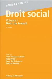 Droit social - Volume I