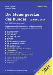 Die Steuergesetze des Bundes - Edition Zrich 2024